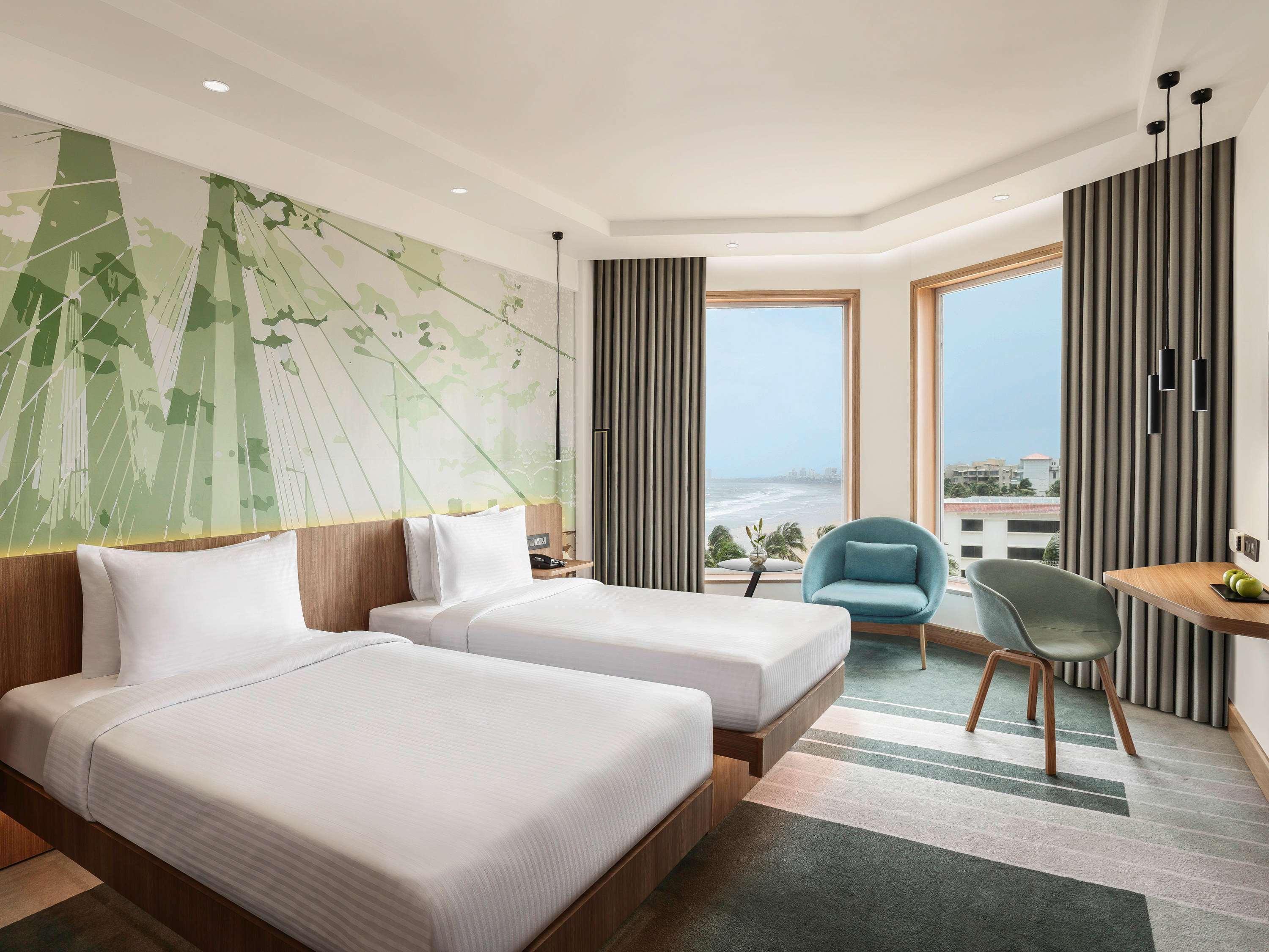 ホテル ノボテル ムンバイ ジュフ ビーチ エクステリア 写真 Deluxe Room